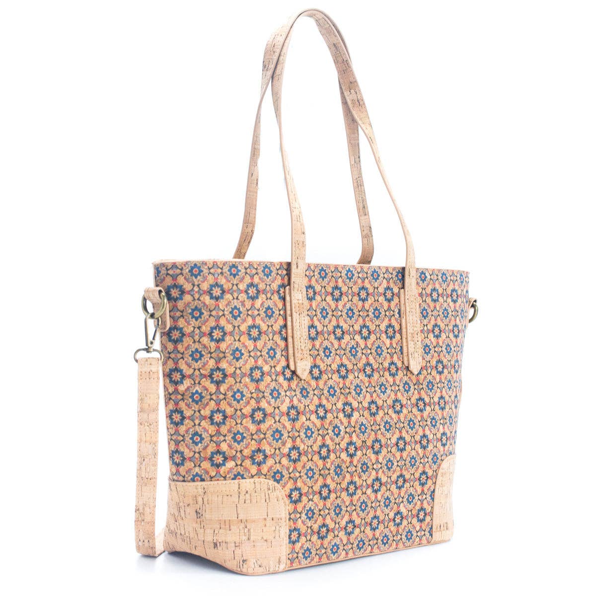 Natural Cork with summer Design: Women's Tote Bag BAGF-022