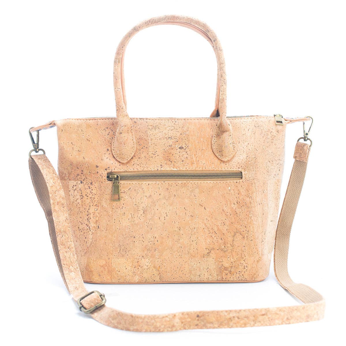 Natural Cork Women's summer Patchwork Tote Bag BAGF-028