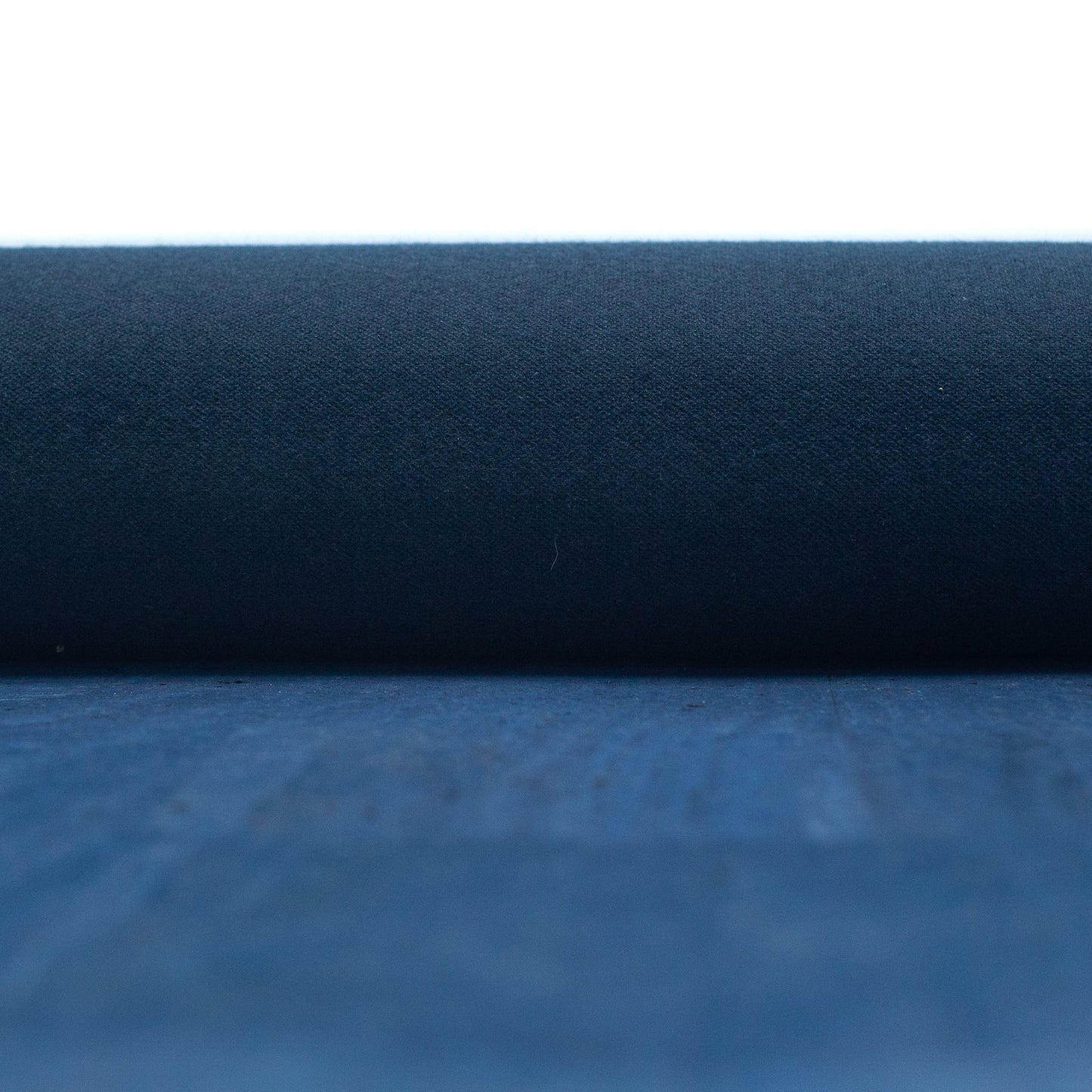 Premium Solid Blue Cork Fabric COF-128