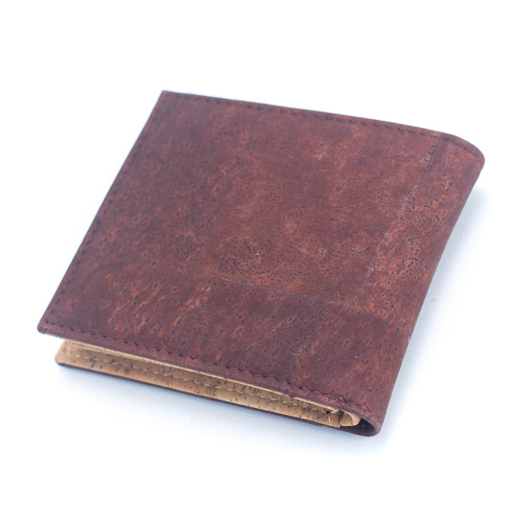 Brown Cork Men's Cardholder Wallet BAG-2074-DEF