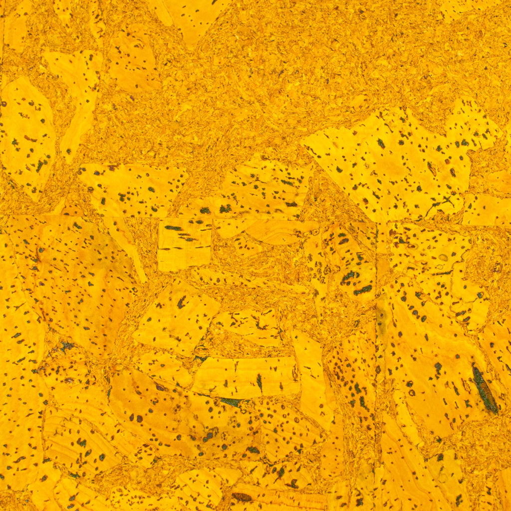 Yellow Cork Golden Sunshine Cork Fabric COF-492