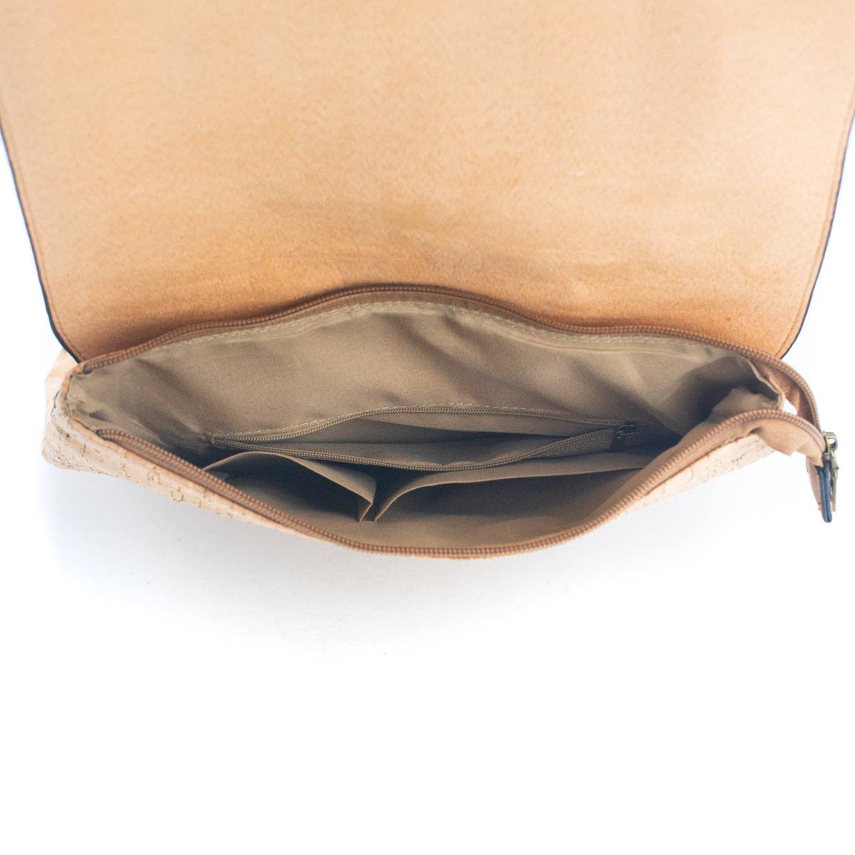 Natural Cork printed pattern women's backpack BAGD-367