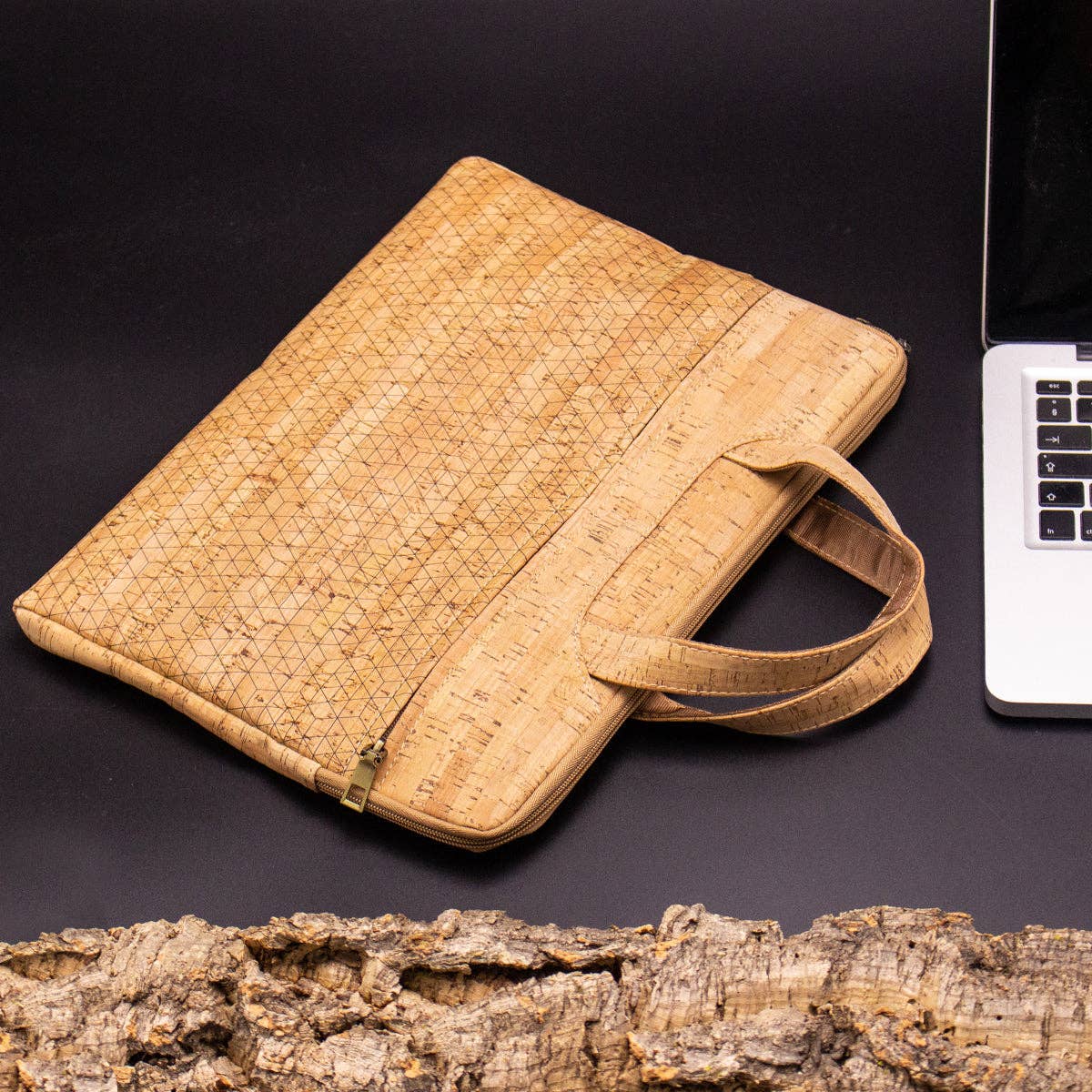 Cork Shoulder Straps & Handle/Notebook Computer Case Briefcase Laptop case BAG-611