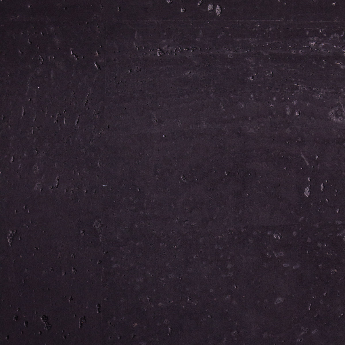 Premium Solid Black Cork Fabric COF-117