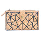 Geometric shape all cork material Ladies Buckle Card Holder Wallet Purse BAG-2244