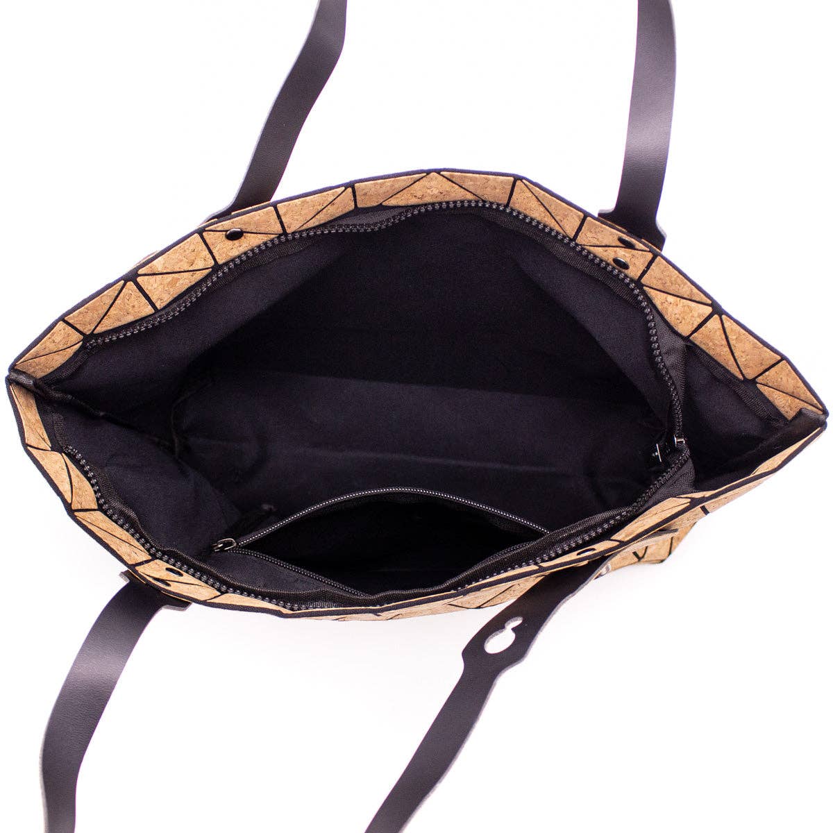 Geometric Cork Tote  BAG-2025