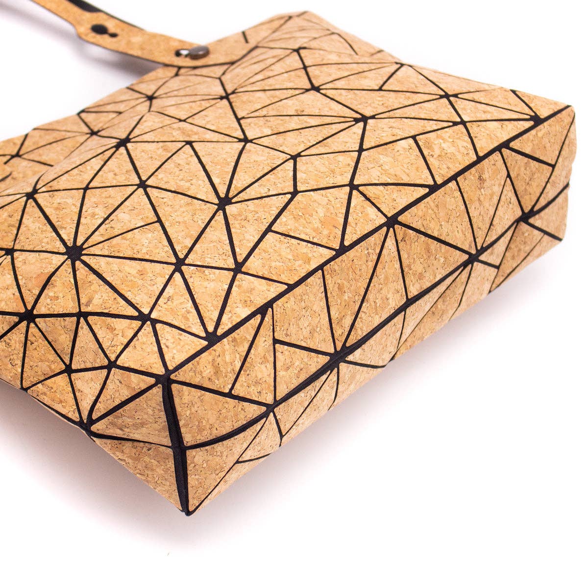 Geometric Cork Tote  BAG-2025