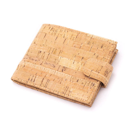 Natural rustic cork wallet for men BAG-2232