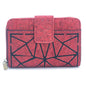 Cork Trifold Geometric Vegan women Wallet BAG-2243