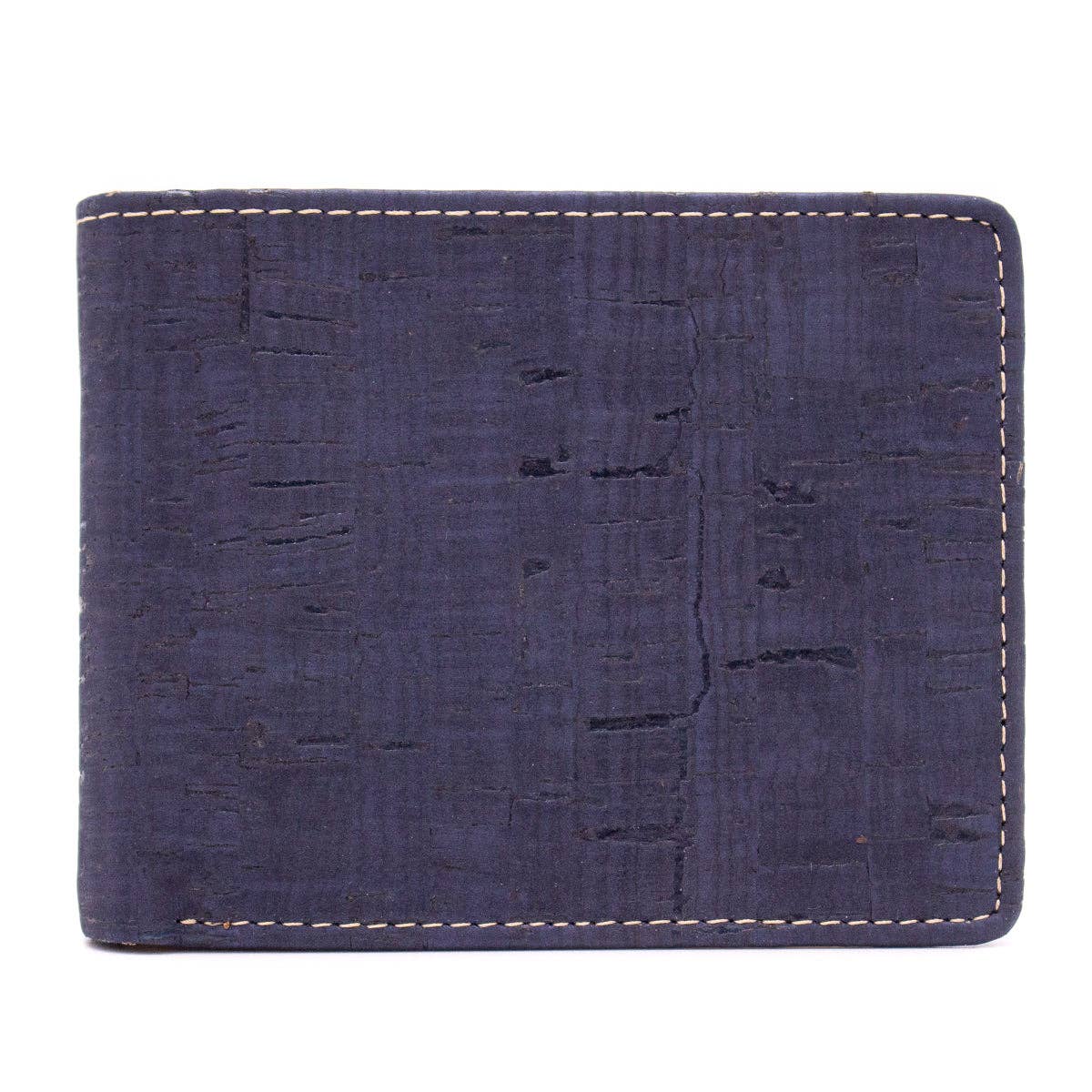 Men's multifunctional cork wallet in classic black and brown with convenient coin pocket (BAG-2006)