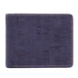 Men's multifunctional cork wallet in classic black and brown with convenient coin pocket (BAG-2006)
