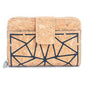 Cork Trifold Geometric Vegan women Wallet BAG-2243