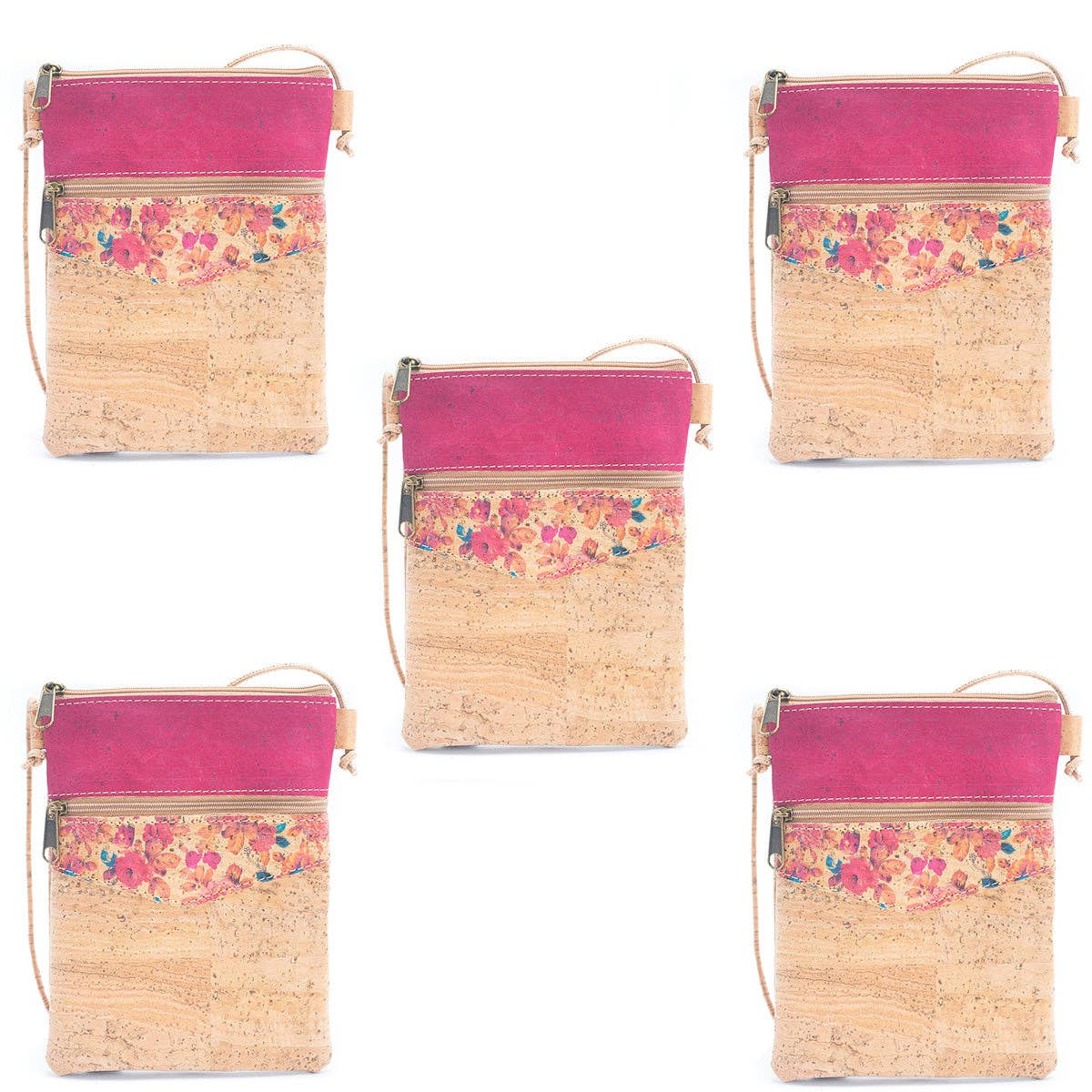 Mini crossbody phone bag cork women bag (5units) BAGP-219
