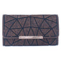 Trifold Geometric Vegan Cork Wallet BAG-2061 fold