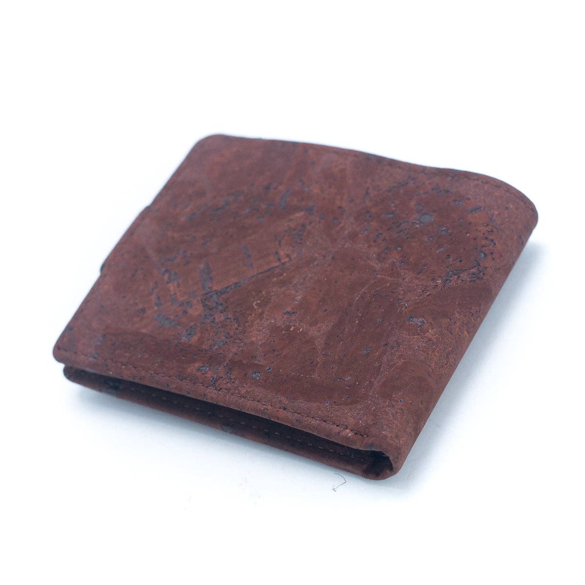 Sleek Bifold Cork Wallet with Snap Button BAG-2270-WALLET