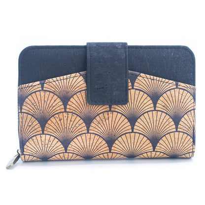 Natural Cork Printed Cardholder Wallet for Women BAG-2247