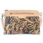 Natural Cork with Coffee Bean Fusion: Women's Crossbody Bag and Clutch Design BAG-2290