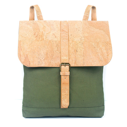 Cork and Canvas Fusion Laptop Commuter Backpack for Laptops Up to 15 Inches BAG-2287