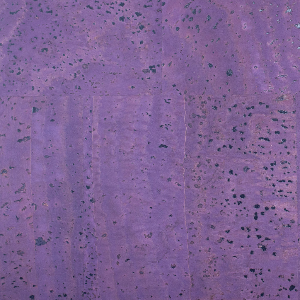 Premium Solid Purple Cork Fabric COF-303