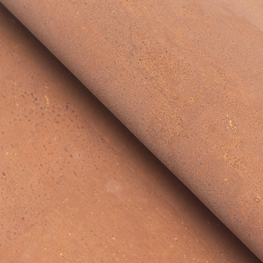 Burlywood brown cork textile sheet portuguese cork fabric COF-439