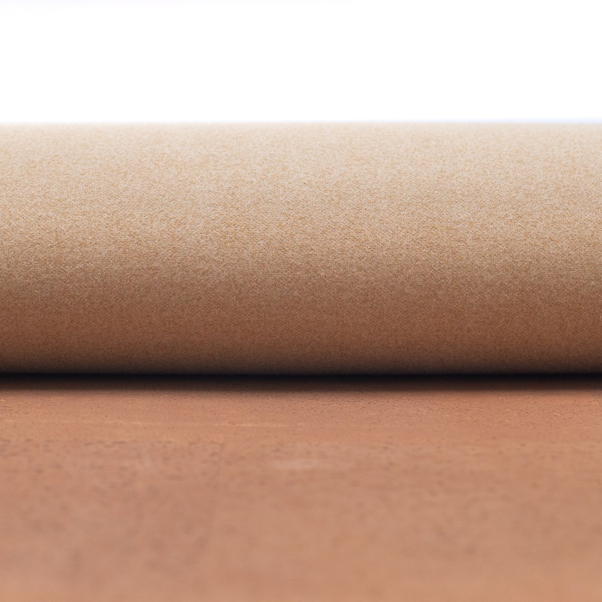 Burlywood brown cork textile sheet portuguese cork fabric COF-439
