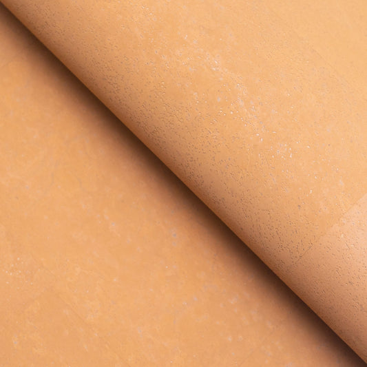 Lemonade color cork textile sheet Portuguese cork fabric COF-442