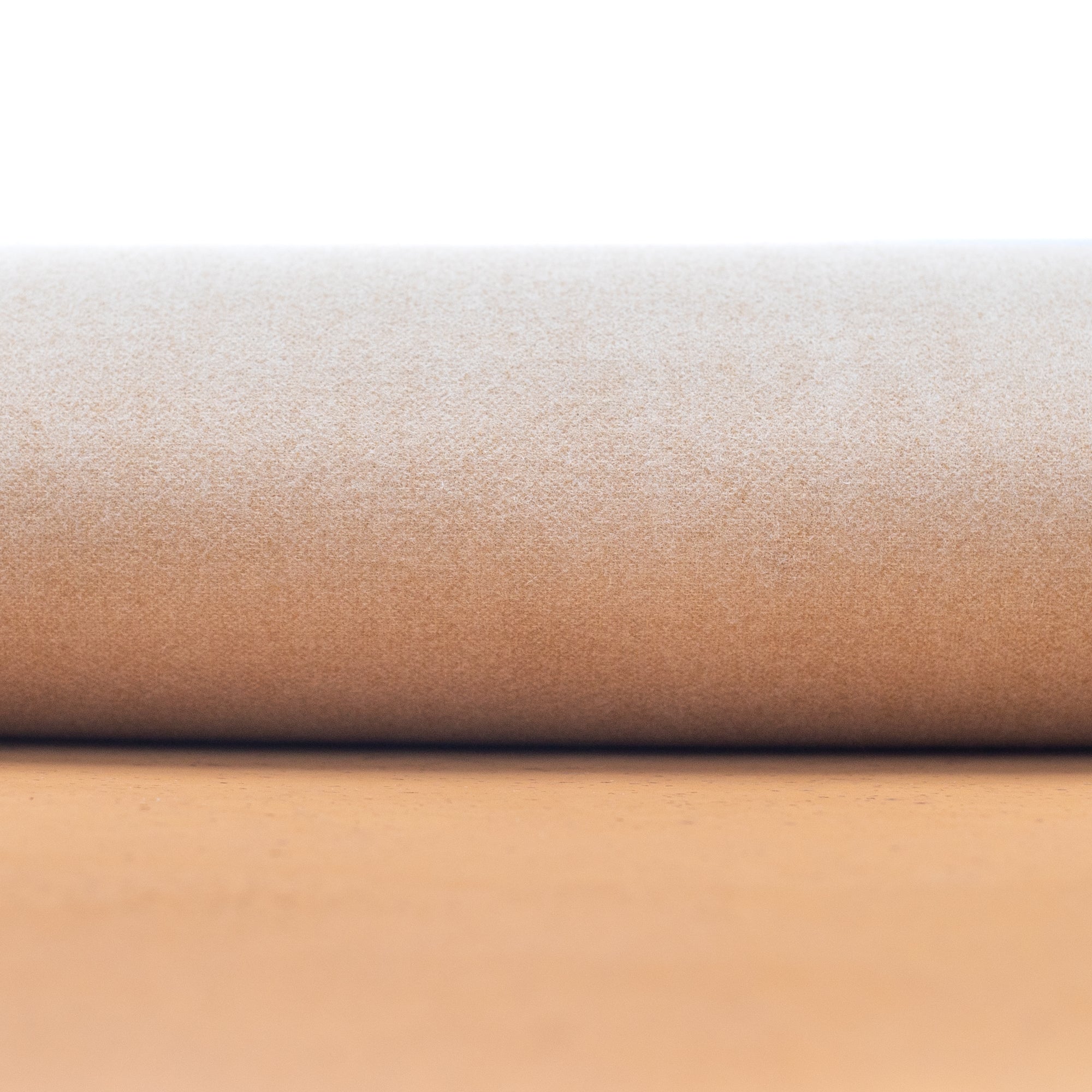 Lemonade color cork textile sheet Portuguese cork fabric COF-442