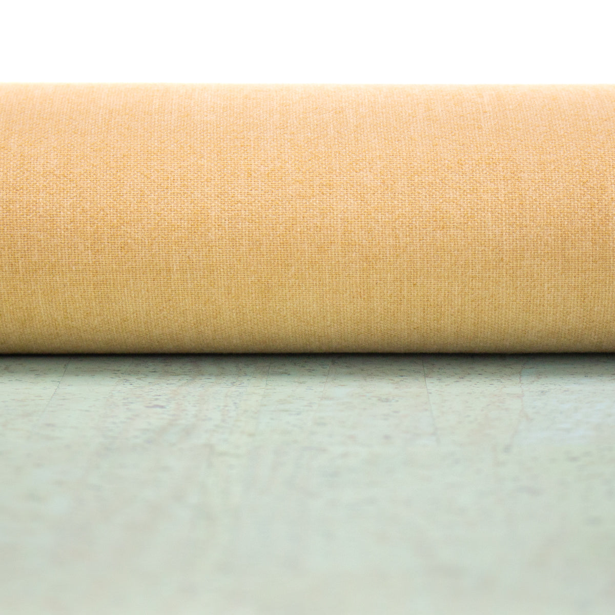 Premium Solid Green Pastel Cork Fabric COF-370