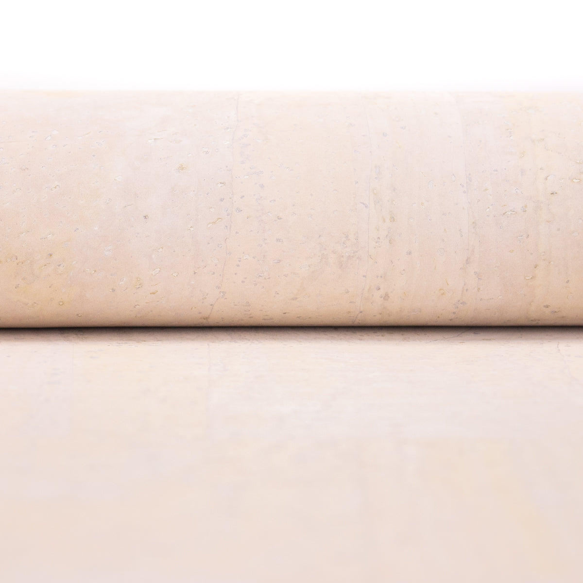 Premium Solid White Cork Fabric COF-127