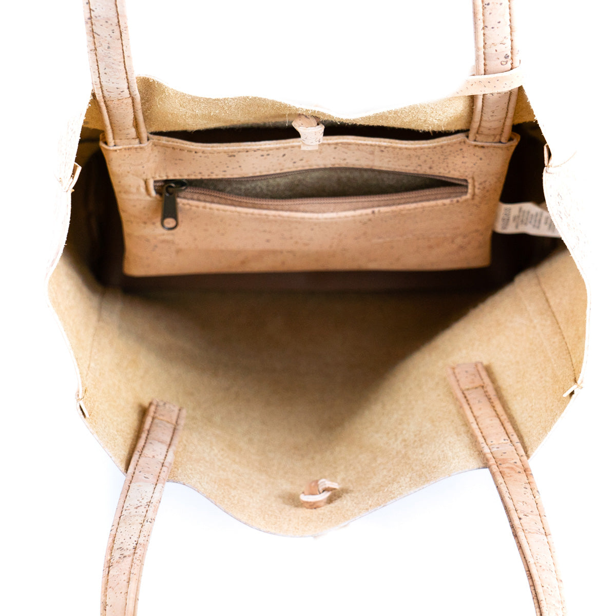 Natural Cork Minimalist Style Ladies' Tote Bag BAGP-250