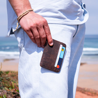 Men's RFID-Blocking Cork Card Wallets BAG-2253