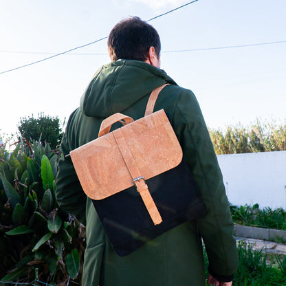 Cork and Canvas Fusion Laptop Commuter Backpack for Laptops Up to 15 Inches BAG-2287