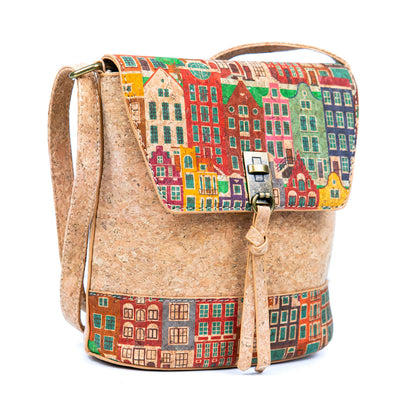 Natural Cork Women's Crossbody Bag BAG-2292