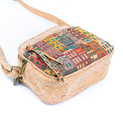 Natural Cork Women's Crossbody Bag BAG-2295