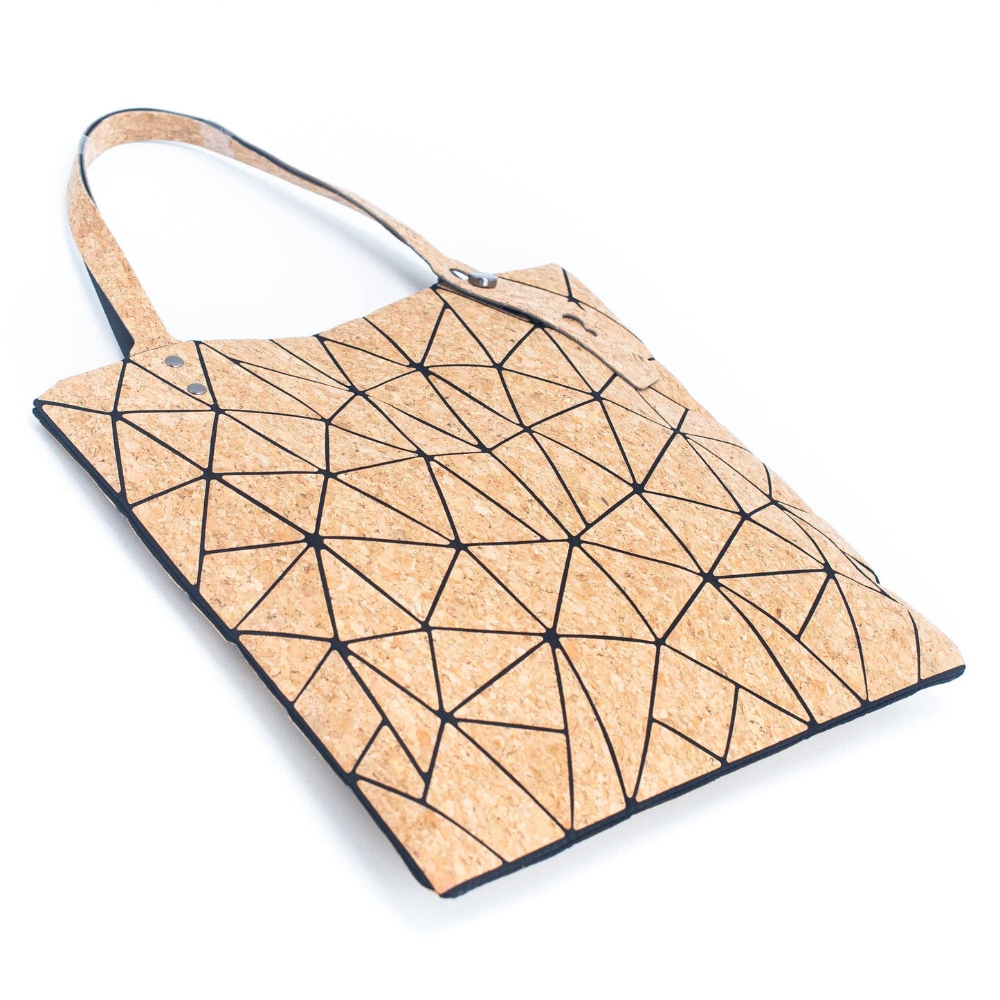 Natural cork Geometric women Cork Tote  BAG-2209