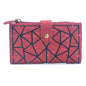 Geometric shape all cork material Ladies Buckle Card Holder Wallet Purse BAG-2244