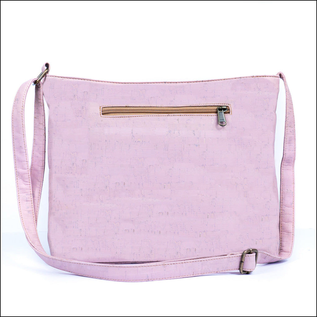 Chic Two-Tone Cork Crossbody Bag for Women BAGP-014