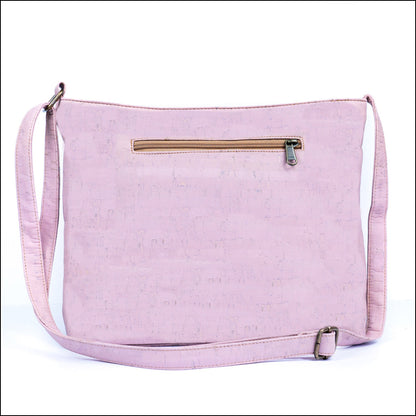 Chic Two-Tone Cork Crossbody Bag for Women BAGP-014