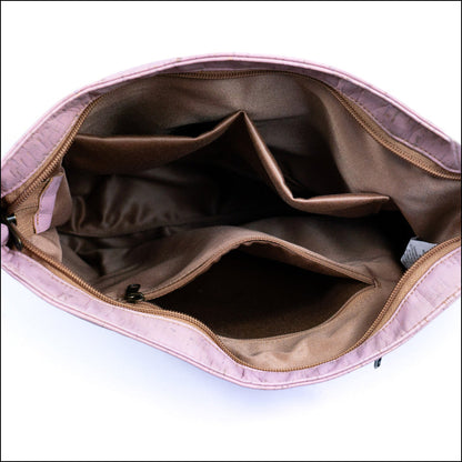 Chic Two-Tone Cork Crossbody Bag for Women BAGP-014