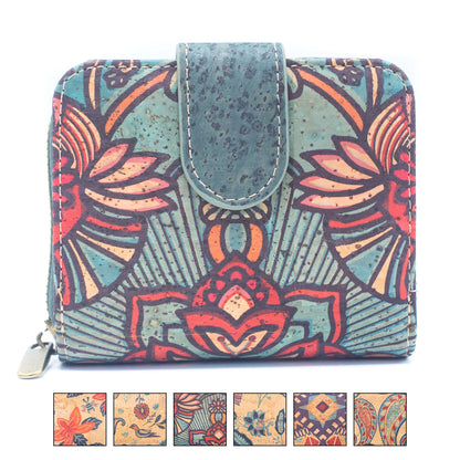 Pattern cork card wallet Cork Wallet BAG-2087