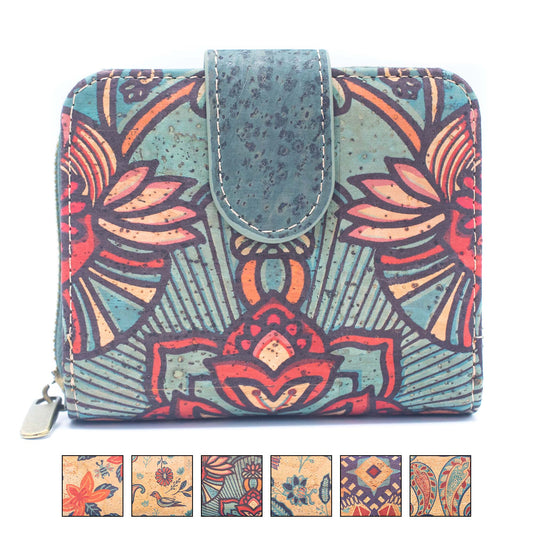 Pattern cork card wallet Cork Wallet BAG-2087
