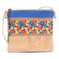 Cork Pattern stitching ladies cork crossbody bag BAGP-206