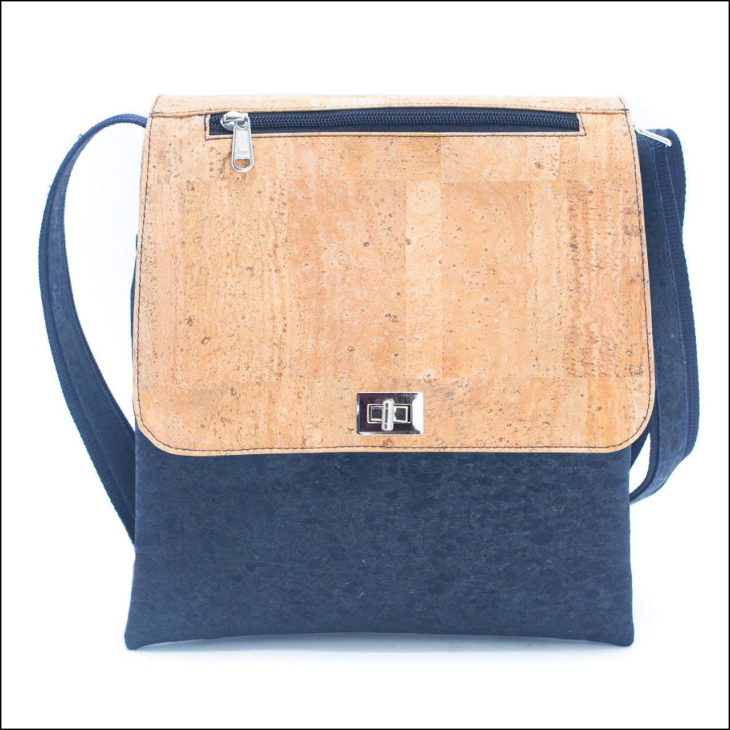 Flip-Lock Dual Tone Cork Sling BAGP-228