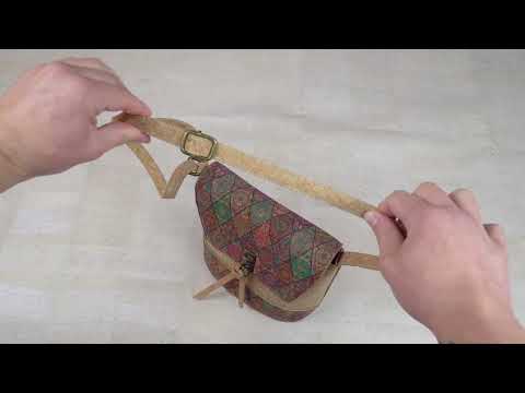 Natural Cork Women's Crossbody Bag BAG-2292