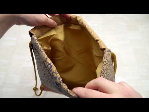 BUY 1 GET 1 FREE: Cork Gym sack Various patterns backpack BAGD-406