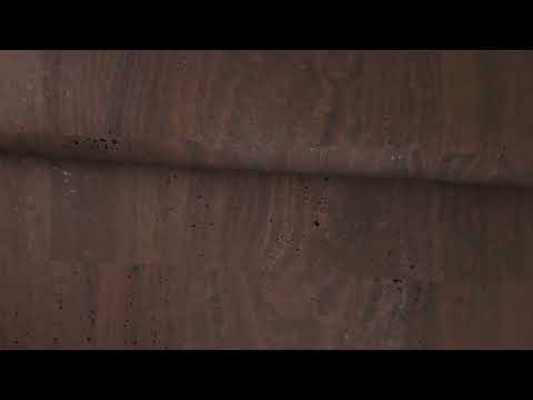 Premium Solid Brown Cork Fabric COF-131