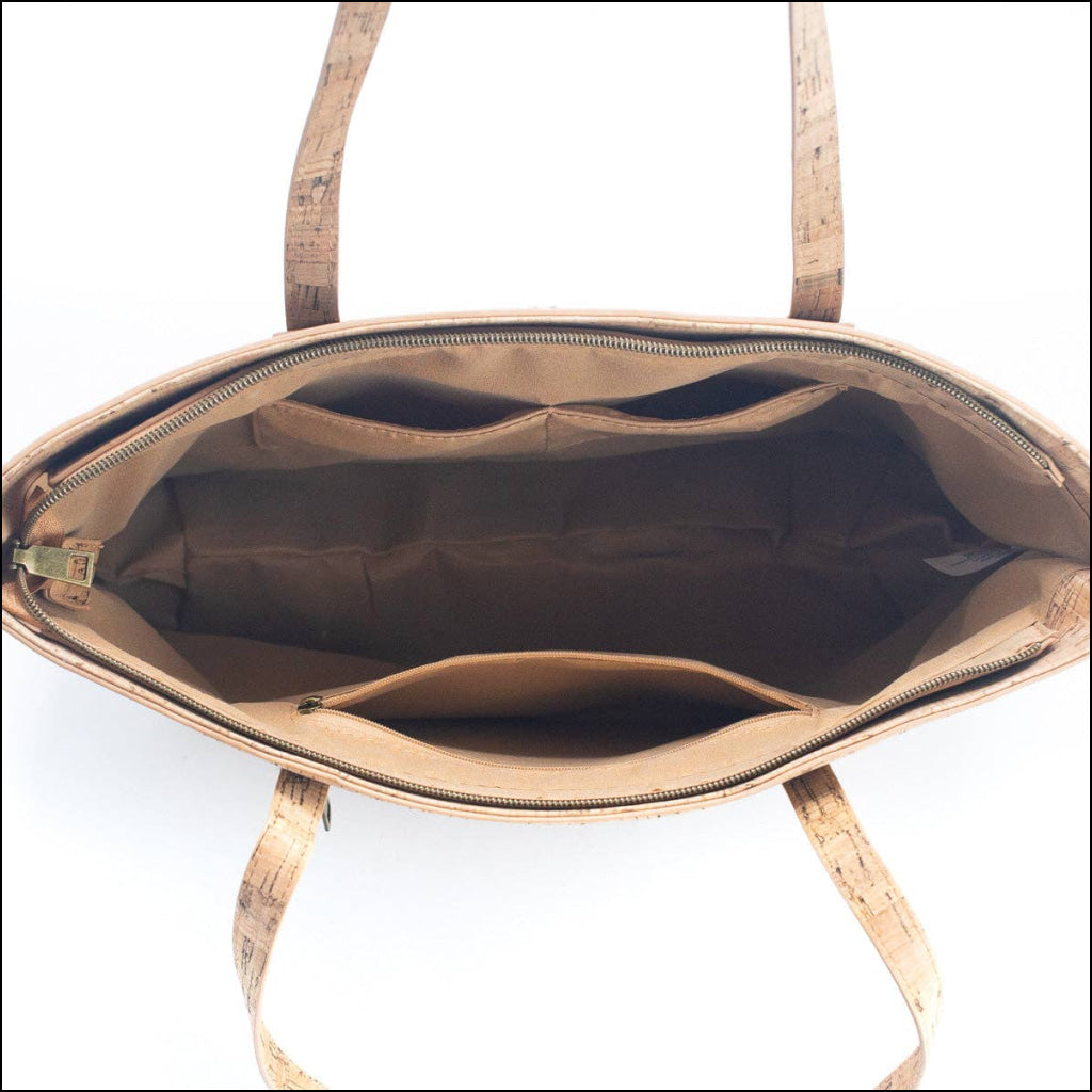 Natural Cork with summer Design: Women's Tote Bag BAGF-022