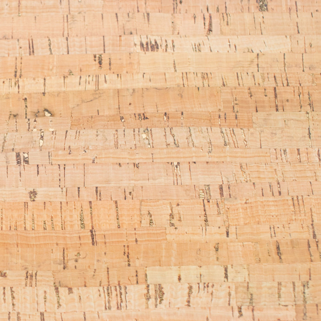 Rustic Cork Fabric with Gold Flecks COF-468