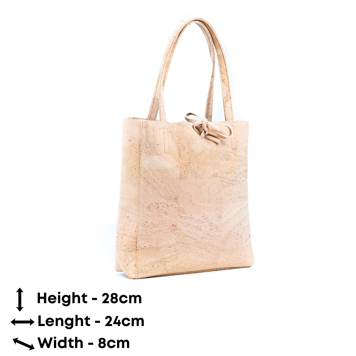 Natural Cork Minimalist Style Ladies' Tote Bag BAGP-250