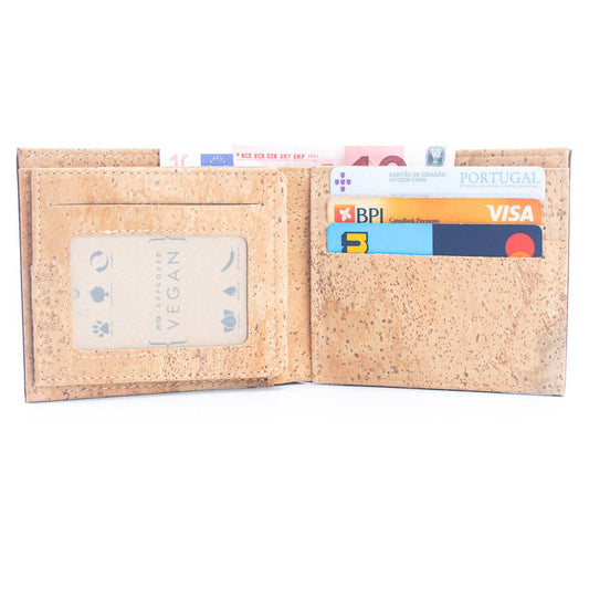 Brown Cork Men's Cardholder Wallet  BAG-2074-DEF